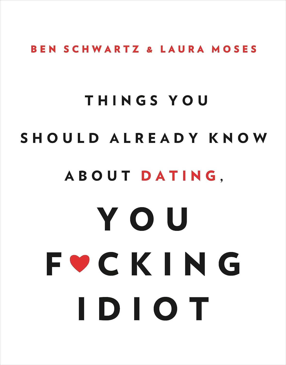 THINGS YOU SHOULD ALREADY KNOW ABOUT DATING, YOU F*CKING IDIOT